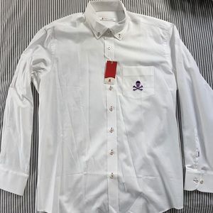NWT Fredrick Martin White Dress Shirt